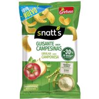 Snack de guisante sabor campesinas SNATT'S, bolsa 95 g