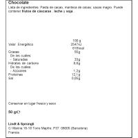 Chocolate 100% cacao EXCELLENCE, tableta 50 g