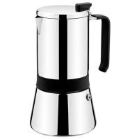 Cafetera Italiana, acero inoxidable, apta para todo tipo de cocinas, Aroma MONIX, 6 tazas