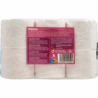 Papel higiénico 4 capas perfumado EROSKI, paquete 6 rollos