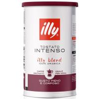 Café molido tueste intenso ILLY, lata 185 g