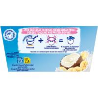 Yogolino de plátano con base de coco NESTLÉ, pack 4x90 g
