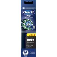 Recambio cepillo eléctrico Cross Action negro ORAL-B, 6 uds