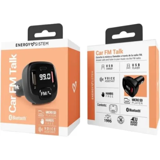 Transmisor FM Bluetooth para coche ENERGY SISTEM