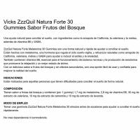 Gominolas melatonin forte ZZZQUIL, bote 30 uds