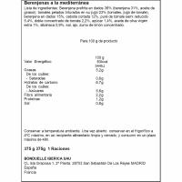 Berenjena mediterránea BONDUELLE, frasco 375 g