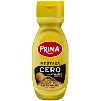 Mostaza cero PRIMA, bote 265 g Mostaza cero PRIMA, bote 265 g