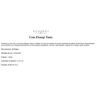 Vino Tinto COTO ELOSEGI, botella 75 cl