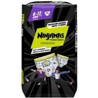 Ninjamas 27-43 kg Talla 8-12 años DODOT COHETE, paquete 9 uds