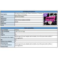 Ninjamas 27-43 kg Talla 8-12 años DODOT CORAZÓN, paquete 9 uds