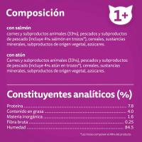 Alimento de pescado para gato  WHISKAS, pack 24x85 g