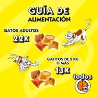 Snacks de frutos del mar para gato CATISFACTIONS, bolsa 55 g
