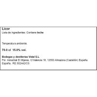 EL DIABLO marrubizko krema likorea, botila 70 cl