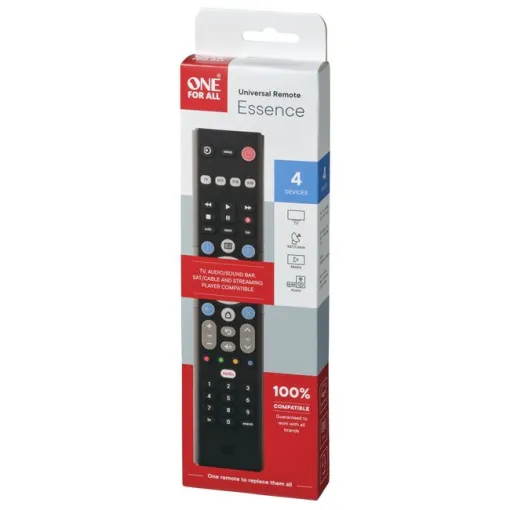 Mando universal Essence Basic 4 aparatos URC1242 ONE FOR ALL