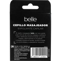 Cepillo masajeador cuero cabelludo BELLE, 1 ud