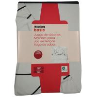 Juego de sábanas Tur, 52% poliéster y 48% algodón EROSKI