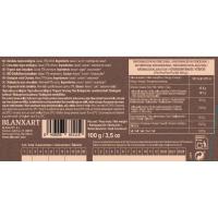 Chocolate negro ecológico 77% cacao Perú BLANXART, tableta 100 g