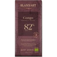Chocolate negro eco 82% cacao Congo BLANXART, tableta 100 g Chocolate negro eco 82% cacao Congo BLANXART, tableta 100 g