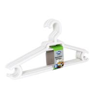 Percha de plástico blanco, 42x20 cm CONFORTIME, pack 6 uds. Percha de plástico blanco, 42x20 cm CONFORTIME, pack 6 uds.
