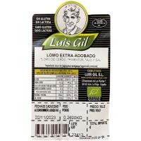 Filete lomo de cerdo adobado eco LUIS GIL, bandeja aprox. 300 g