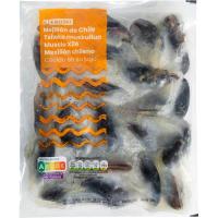 Mejillón en su jugo EROSKI, caja 450 g Mejillón en su jugo EROSKI, caja 450 g