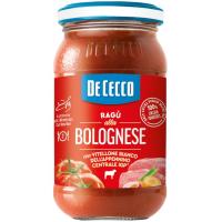 Salsa de ragú boloñesa DE CECCO, frasco 190 g Salsa de ragú boloñesa DE CECCO, frasco 190 g