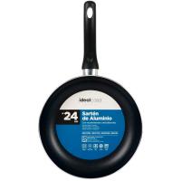 Sartén de aluminio prensado Essential Blue, para todo tipo de cocinas Ø24 cm IDEALCASA, 1 ud
