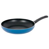 Sartén de aluminio Essential Blue, apta para todo tipo de cocinas IDEAL CASA, Ø28 cm