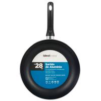 Sartén de aluminio Essential Blue, apta para todo tipo de cocinas IDEAL CASA, Ø28 cm