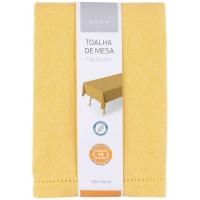 Mantel Chambray mostaza, 100% algodón, 150x250 cm