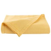 Mantel Chambray mostaza, 100% algodón, 150x250 cm