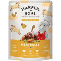 Albóndigas para perro receta de mercado HARPER&BONE, bolsa 300 g Albóndigas para perro receta de mercado HARPER&BONE, bolsa 300 g