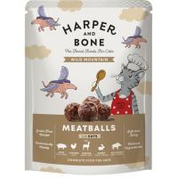 HARPER & BONE katuentzako haragi bolak ehiza zaporeak, poltsa 85 g