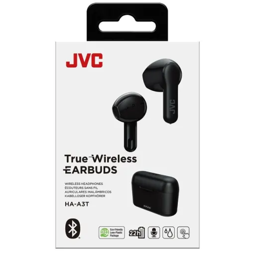 Auricular TW negro A3T JVC Auricular TW negro A3T JVC