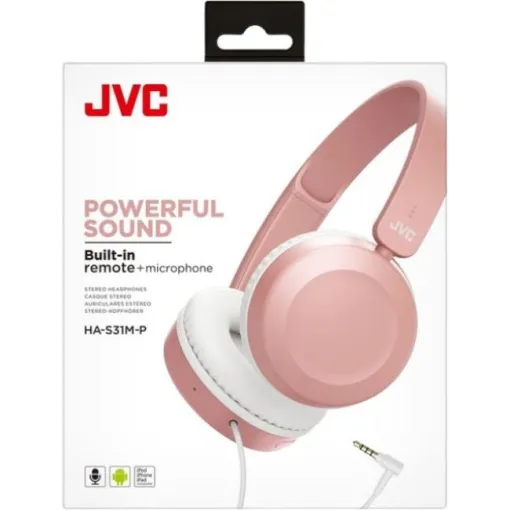 Auricular diadema rosa S31M JVC