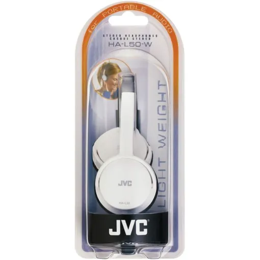 Auricular JVC ligero blanco L50 JVC Auricular JVC ligero blanco L50 JVC