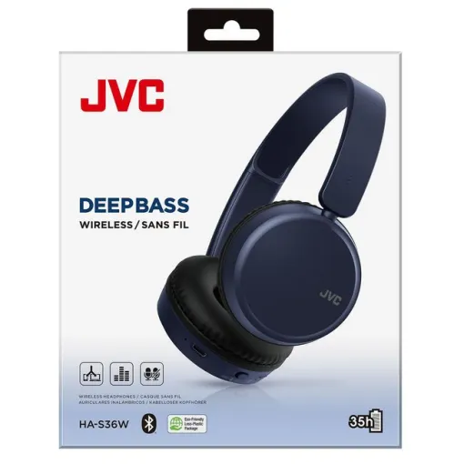 Auricular diadema BT azul S36W JVC