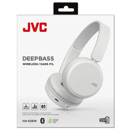 Auricular diadema BT blanco S36W JVC
