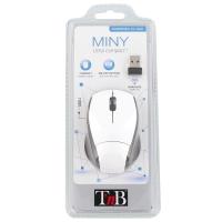 Ratón óptico inalámbrico blanco Miny TNB
