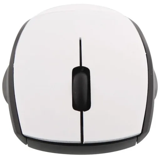 Ratón óptico inalámbrico blanco Miny TNB