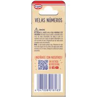 Vela Nº 6 DR. OETKER, pack 1 ud