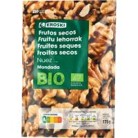 Nuez mondada bio EROSKI, bolsa 175 g