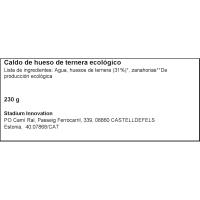 Caldo de huesos de ternera eco para perro PET BEL, bolsa 230 ml