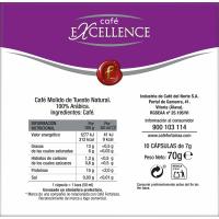 Café Excellence compatible Dolce Gussto FORTALEZA, caja 10 uds