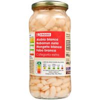 Alubia blanca cocida EROSKI, frasco 400 g Alubia blanca cocida EROSKI, frasco 400 g