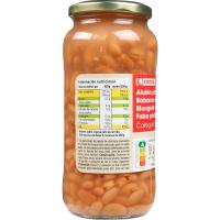 Alubia pinta cocida EROSKI, frasco 400 g