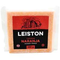 LEISTON cheddar gazta laranja erara, zatia 200 g