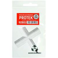 SILVER ELECTRONICS egokigailu bipolarra zuria, 3 hartune, 10A, 4 mm, 1 ale