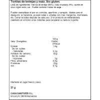 Tortitas proteína SANTIVERI, pack 3x19 g