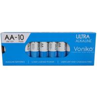 Pila ultra alcalina LR06 (AA) VONIKO, pack 10 uds